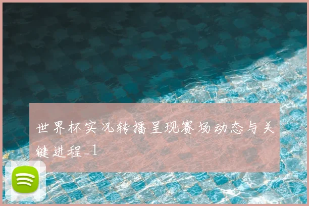 世界杯实况转播呈现赛场动态与关键进程_1